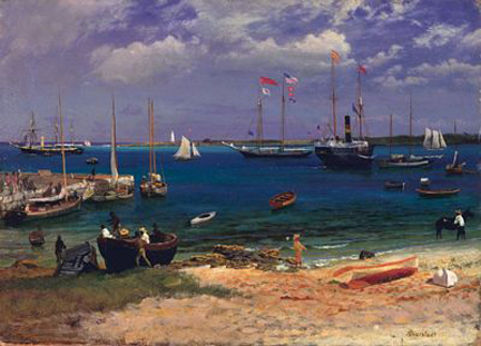 Albert Bierstadt Port of Nassau