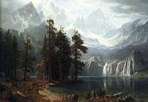 Albert Bierstadt Sierra Nevada Thumbnail