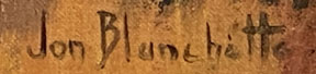 Jon Blanchette, Mendocino House signature
