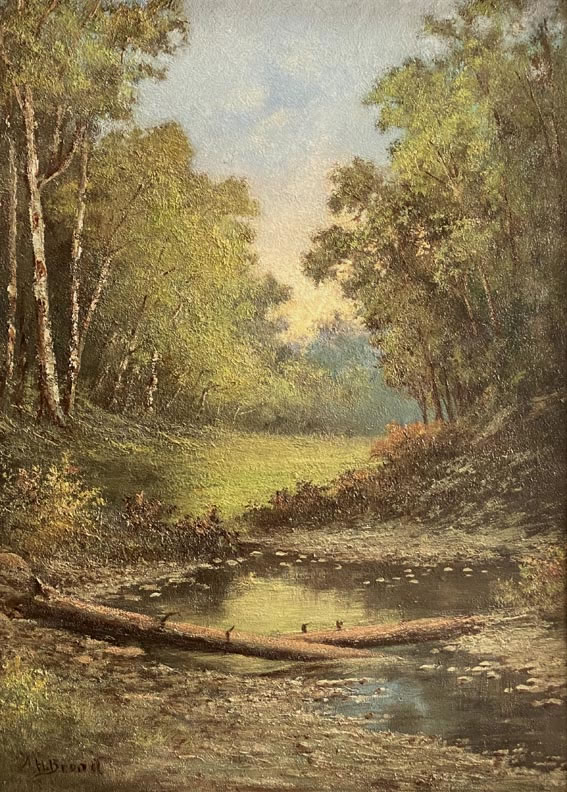 Alphonso Herman Broad, Forest Stream