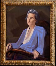 Portrait of Mary Buff by her husband, Conrad Buff