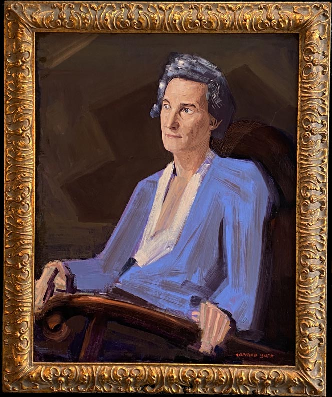 Portrait of Mary Buff, by her husband, Conrad Buff