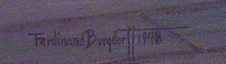 Ferdinand Burgdorff Monterey Wharf Signature