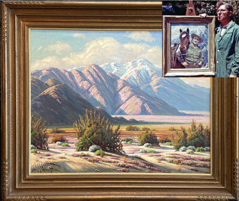 iPaul Grimm, Desert Charm 1974 (Mt. San Jacinto near Palm Springs)  now availabe at Bodega Bay Heritage Gallery