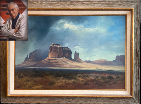 Ralph Love, Monument Valley now availabe at Bodega Bay Heritage Gallery
