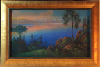 CA School Crater Lake Pastel