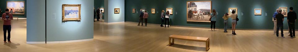 Monet to Matisse Exhibition, Crocker Museum, Sacramento Pan Photo
