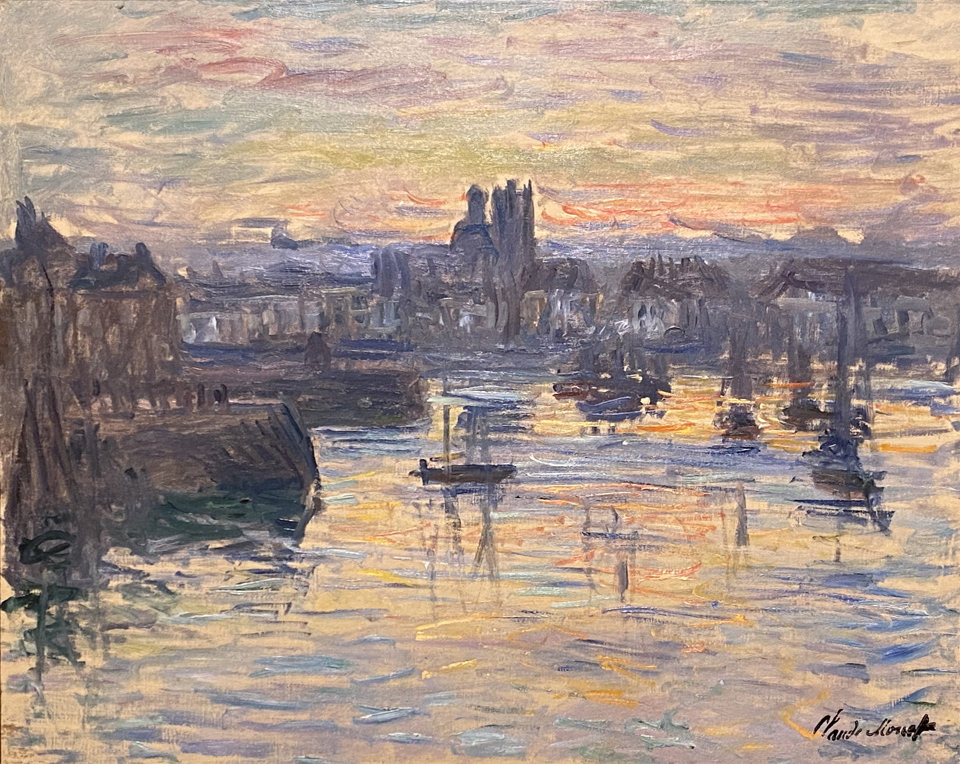 Claude Monet 1840-1926, Port of Dieppe, Evening, 1882