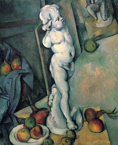 Paul Cézanne Still Life with Cherub 1895