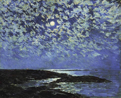 Childe Hassam, Moonlight, Isle of Shoals, 2017 Private Collection