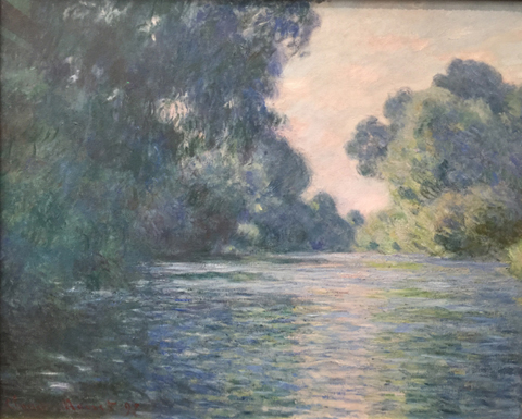 Branch of the Seine near Giverny, 1897, Claude Monet, Musee d'Orsay - age 47