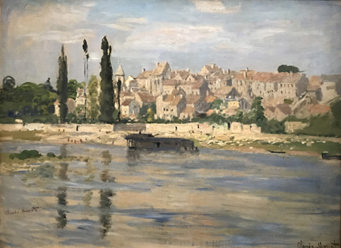 Claude Monet, Carrieres-Saint Denis, 1872, Claude Monet, Musee d'Orsay - age 32