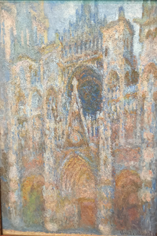 Rouen Cathedral Portal, Blue Harmony, 1893 Claude Monet, Musee d'Orsay - age 533