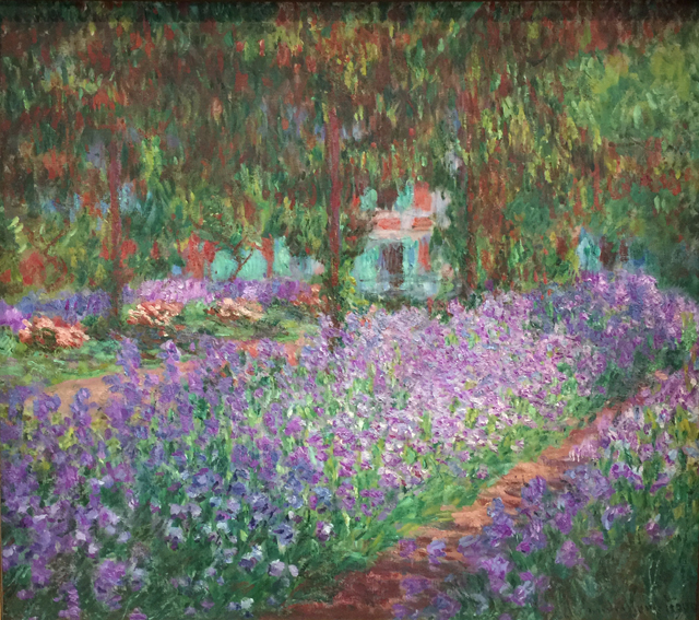 The Garden of the Artist at Giverny, 1900, Claude Monet, Musee d'Orsay - age 60