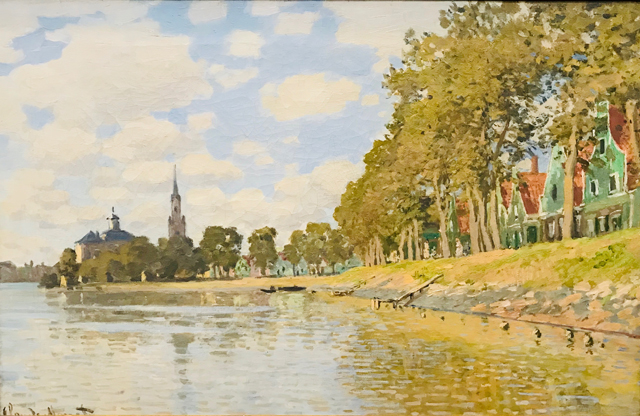 Zaandam, 1871, Claude Monet, Musee d'Orsay - age 31
