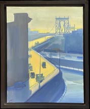 Painting of the Month, Manhattan Bridge Maurice Lapp 1925-2014