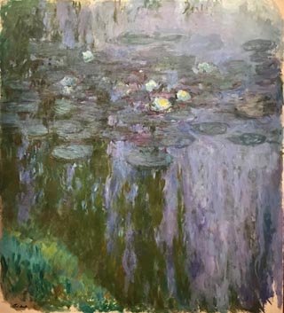 Claude Monet Watler Lilies, 1915-17 Musee Marmottan Monet, Paris Michel Monet Bequest, 1966