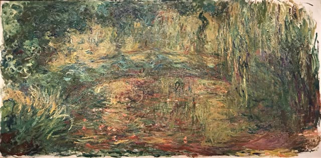 Claude Monet, The Japanese Bridge, 1918 Musee Marmottan Monet, Paris, Michel Monet Bequest, 1966