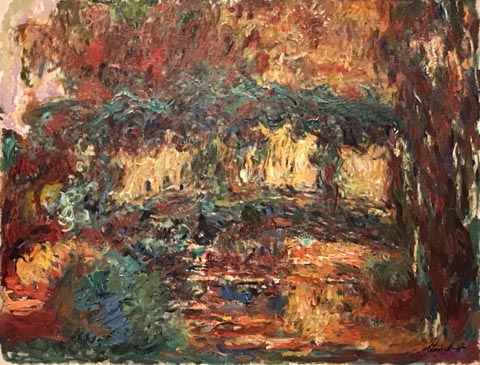 Claude Monet, The Japanese Bridge, 1923-35 Minneapolis Institute of Art, Bequest of Putnam Dana McMillan