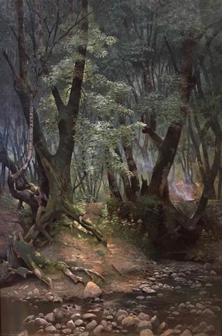 Edwin Deakin, Strawberry Creek, Berkeley, 1893