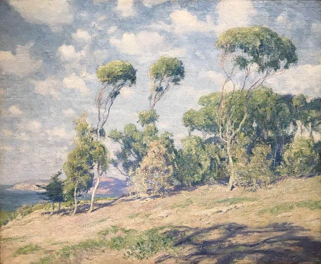 Guy Rose, Laguna Trees, c1916