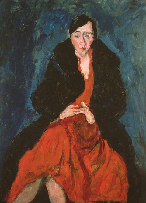 Chaim Soutine, Portrait of Madeleine Castaing, 1929 Metropolitan Museum of Art, New York