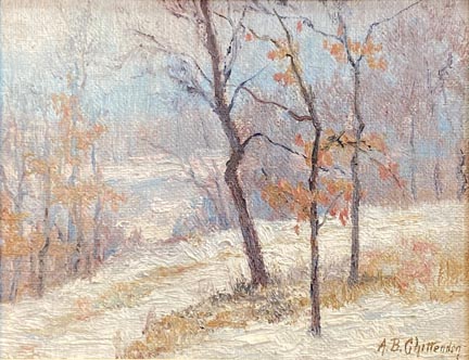 Alice Chittenden, A Snow Covered Path
