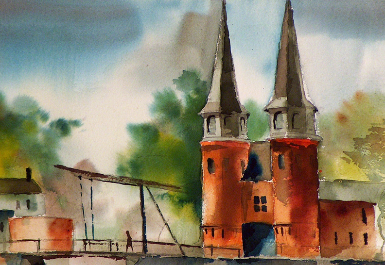 Sam Cook City Gate Delft Closeup