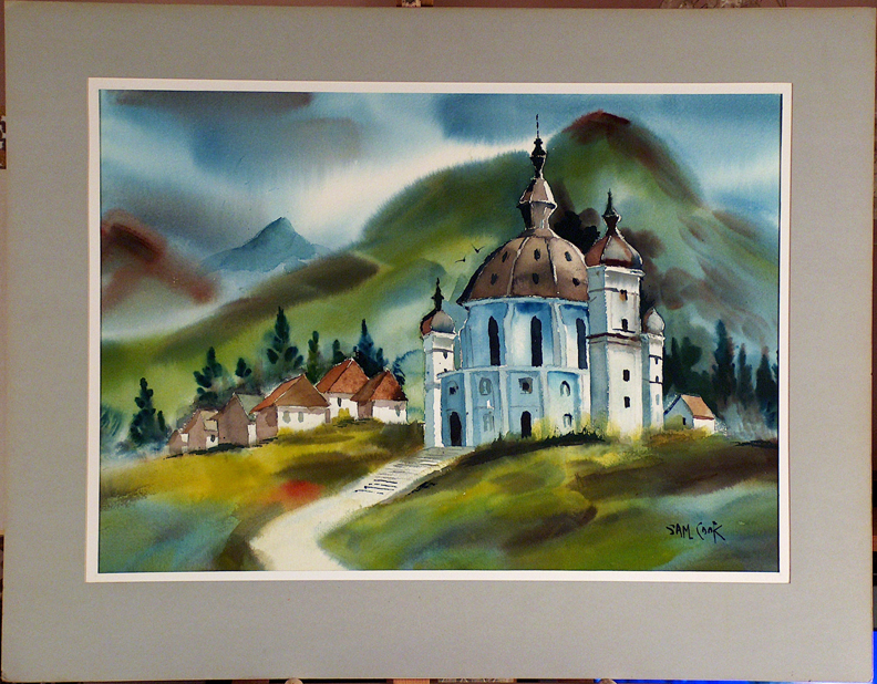 Sam Cook Domed Church Germany with current mat