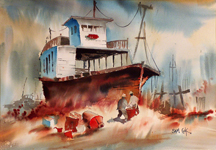 Sam Cook Old Ferry Bodega Bay Midszied Thumbnail