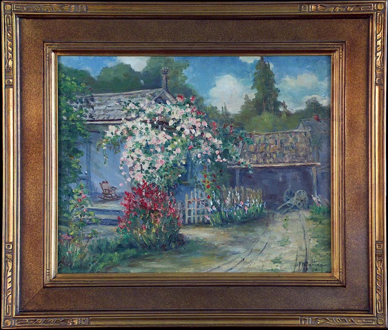Frank Cutting Pacific Grove Cottage with Frame
