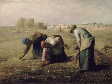 The Gleaners Jean Francois Millet 1857 Musee d'Orsay