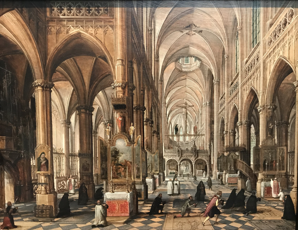 Interior of a Gothic Cathedral, 1612 Paul Vredeman de Vries, 1567-after 1630