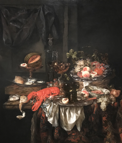 Banquet Still Life, 1667 Abraham van Beyeren, Northern Netherlands, 1620/21-1690