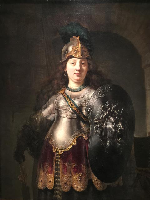 Rembrandt Van Rijn, 1606-1669 Bellona, 1633