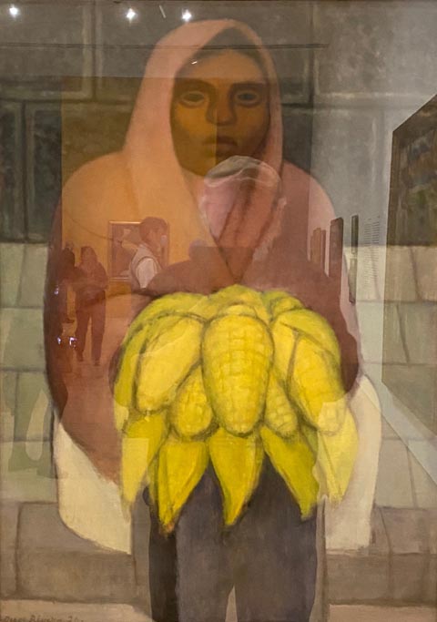 Diego Rivera, The Corn Seller, 1926, chalk on paper Fine Arts Museums of San Francisco, San Francisco, CA