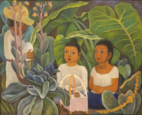 Diego Rivera, The Offering, 1931 Art Bridges