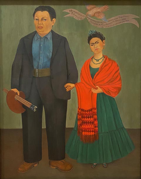 Frida Kahlo, Frieda and Diego Rivera, 1931, oil on canvas San Francisco Museum of Modern Art, San Francisco, CA 