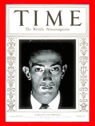Time Cover Salvador Dali Dec 1936