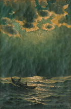 Richard Dey De Ribcowsky Fishing Boats Nocturne Midsized Thumbnail