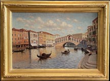 Richard Dey De Ribcowsky Rialto Bridge Venice, Italy 1917