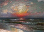 Richard Dey De Ribcowsky Sunset Seascape Thumbnail