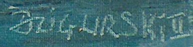 Alex Dzigurski II Bodega Ghost signature