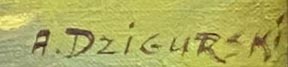 Alexander Dzigurski, Grand Tetons Signature