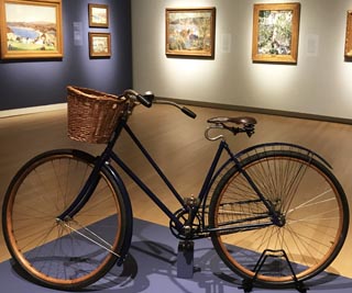 E. Charlton Fortune's bicycle, her means of transport in Monterey 