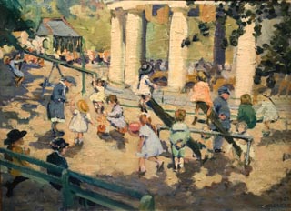 Playground, 1923 Collection of Elizabeth G. Lampen