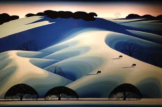 Eyvind Earle Pastures of Early Spring