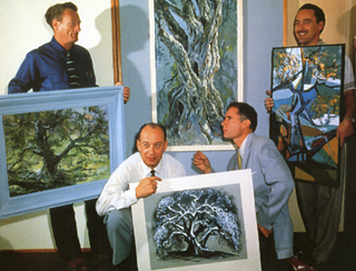 Four Artists Paint One Tree
