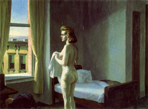 Edward Hopper, Morning in a City, 1944 Williams College Museum of Art, Williamstown, Massachusetts