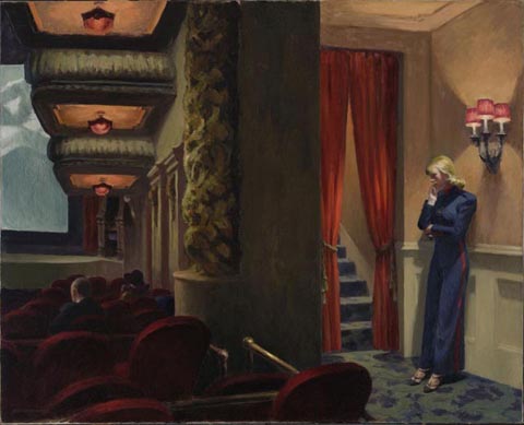 Edward Hopper, New York Movie, 1939 Museum of Modern Art, New York